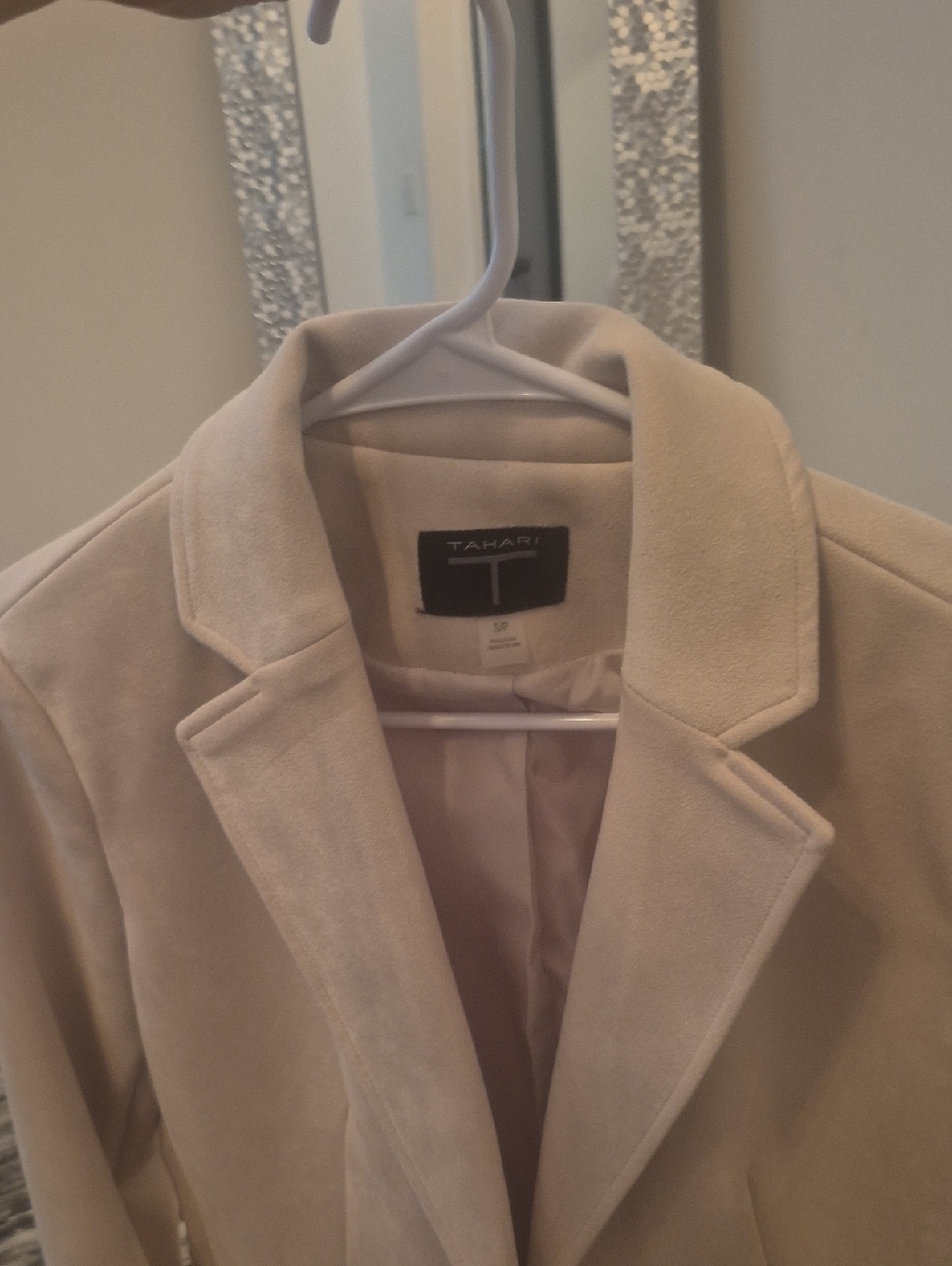 Tahari Cream Womens Blazer Size Small